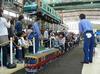 去年の「ファミリーレールフェア」（寝屋川車両基地）の様子