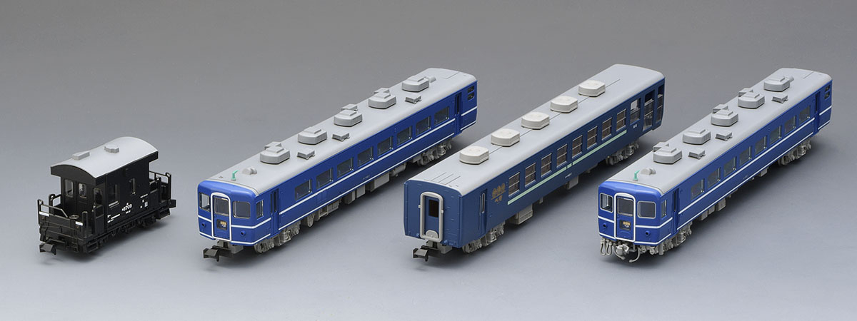 TOMIX「東武鉄道 14系・ヨ8000形（SL大樹・青色）セット」の試作品