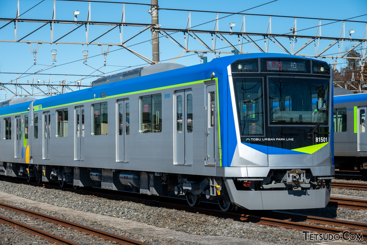 東武野田線用の新型車両80000系