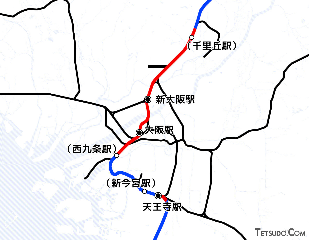 赤線 実は結構綱渡り⁉ 特急「はるか」の「複雑すぎる運行ルート」とは 画像（2/3ページ） - 鉄道コム