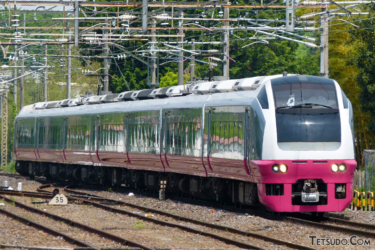 「フレッシュひたち」で活躍していたころのE653系