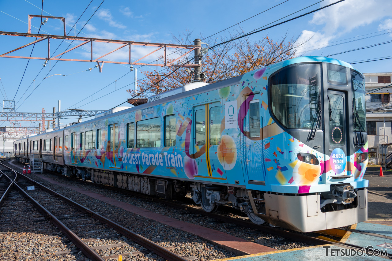 先頭車両だけ？ 大阪で見られる「1号車だけフルラッピング」の「特別な