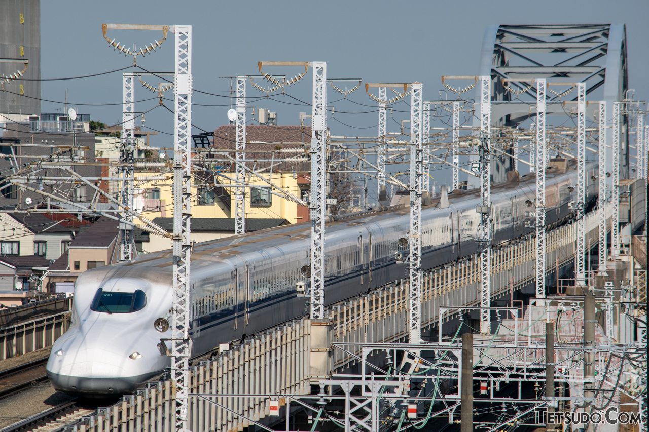 新幹線が「本気スピード」で走らない新横浜～品川間、実際どのくらいの