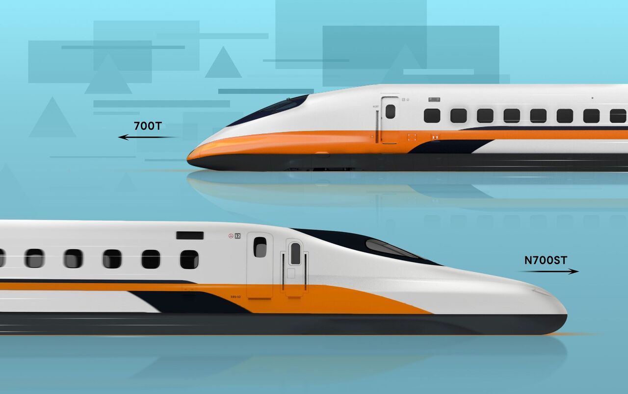 台湾版新幹線の新型「N700ST」実車の動画が公開！ 東海道新幹線「N700S