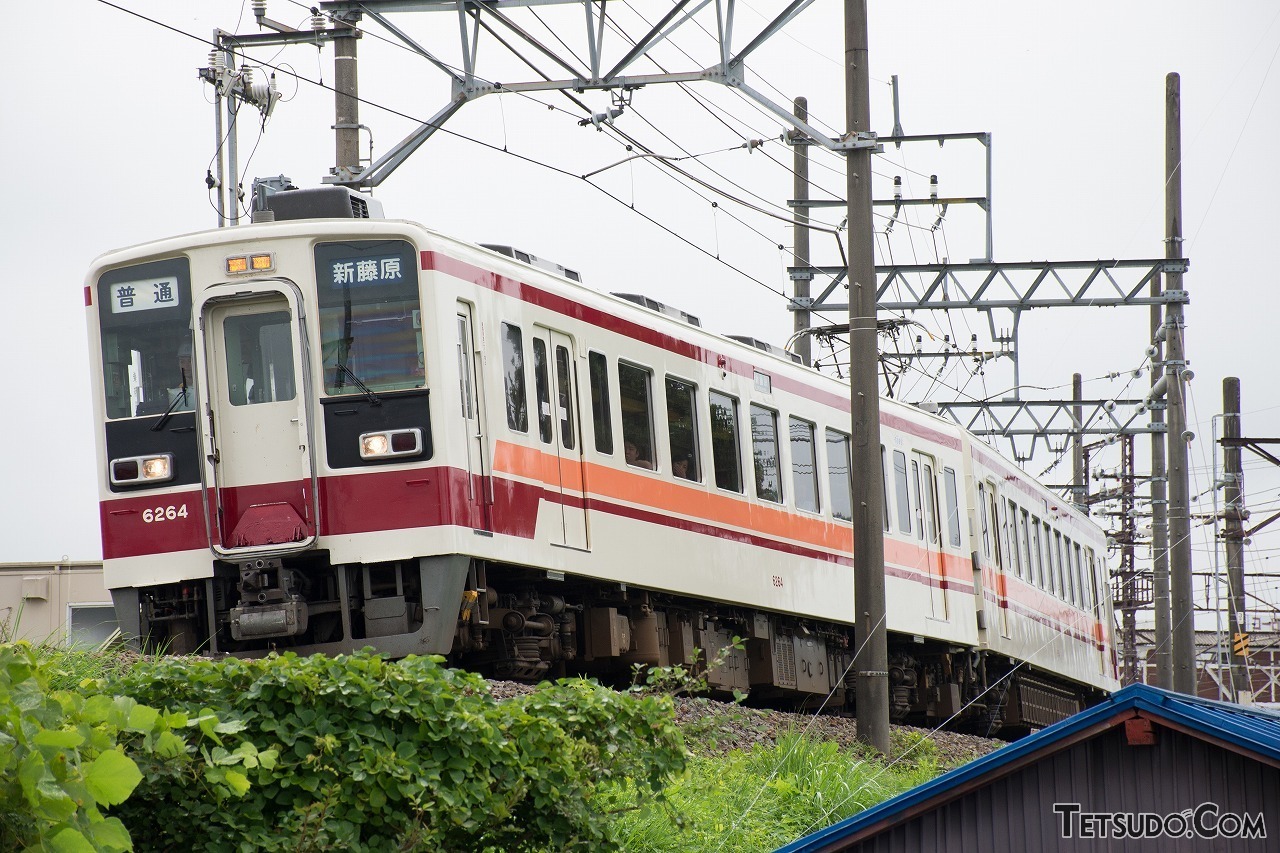 会津鉄道線内から撤退する6050型