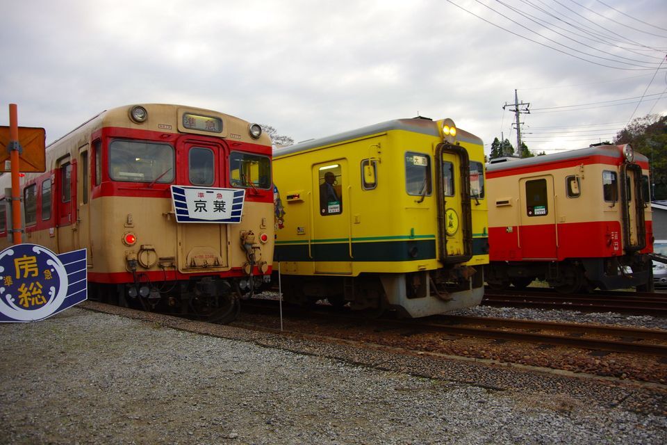 いすみ鉄道で再現された準急列車（旅人KAさんの鉄道コム投稿写真）