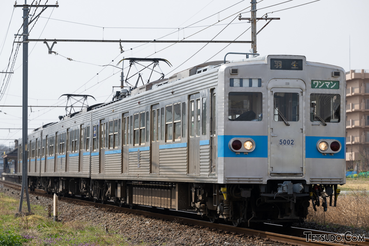 秩父鉄道へ譲渡された、初代三田線車両の6000形