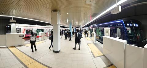 ここが凄いぞ新綱島駅　ホーム階の端で珍しい構造を採用