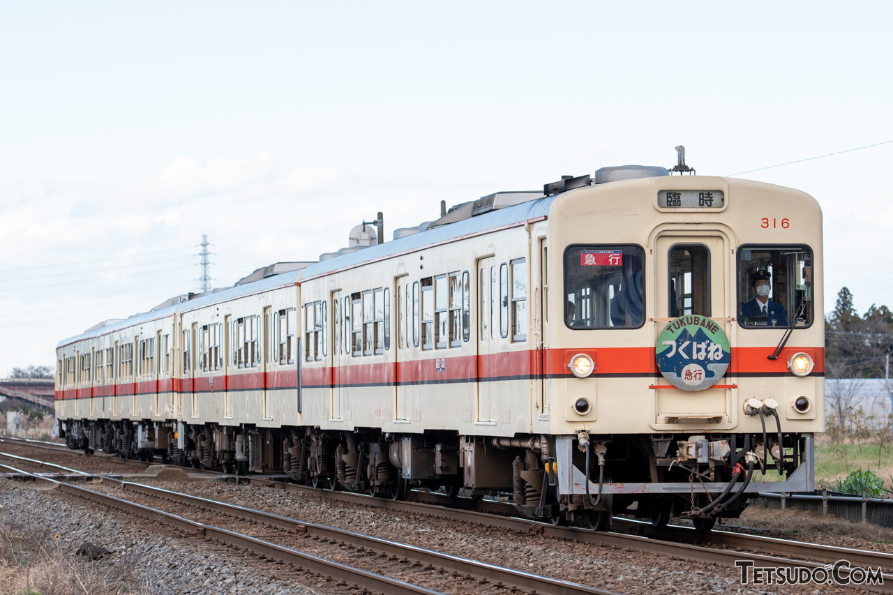 7月に引退する関東鉄道キハ310形