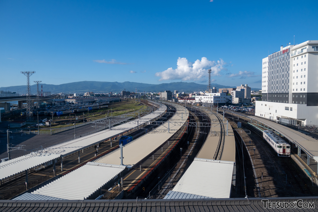 新幹線乗り入れ構想が持ち上がっている函館駅
