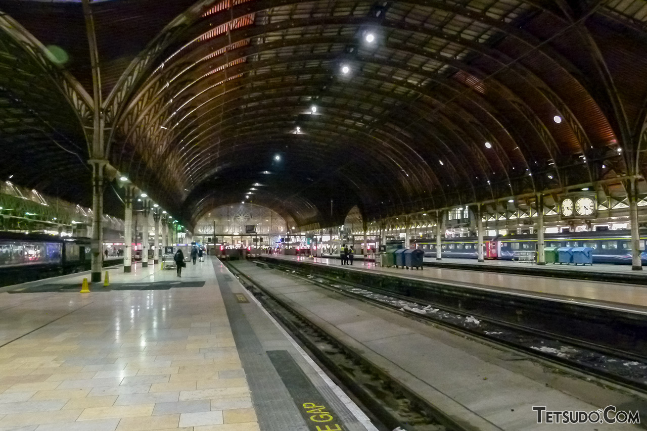 ヨーロッパの鉄道駅（イメージ）