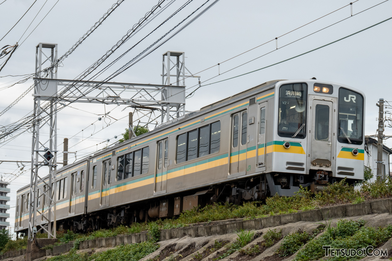 尻手駅と浜川崎駅を結ぶ南武支線