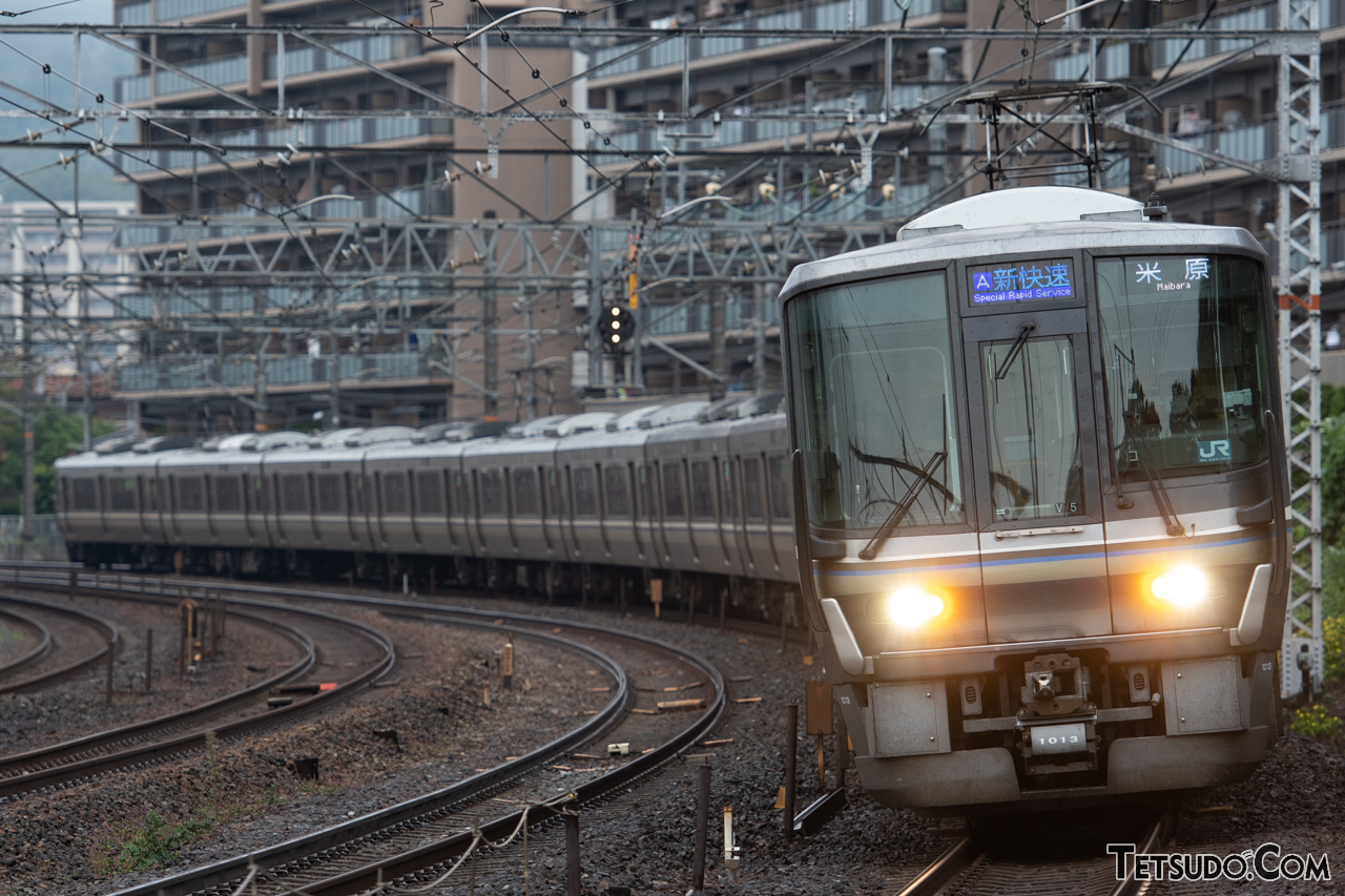 JR京都線の電車