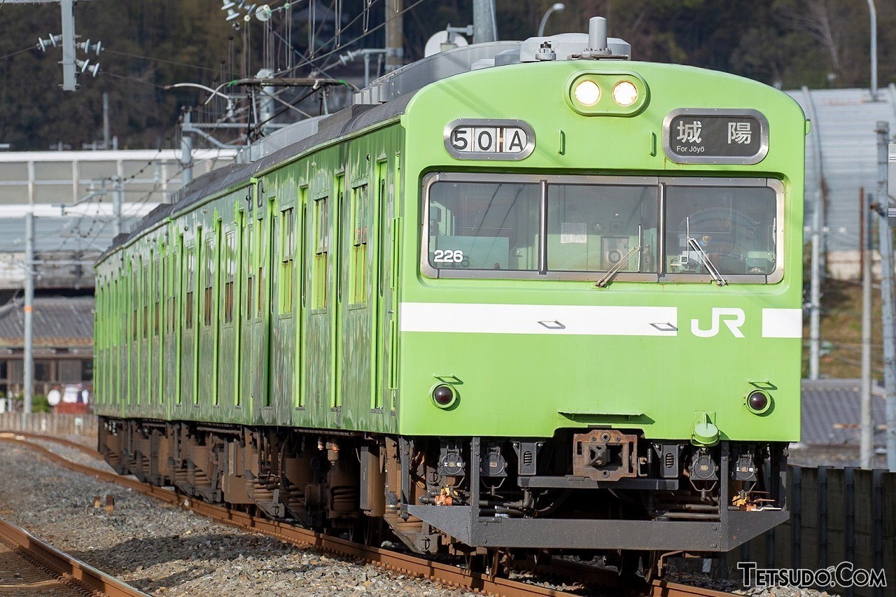 2022年3月に奈良線から「サイレント引退」した103系