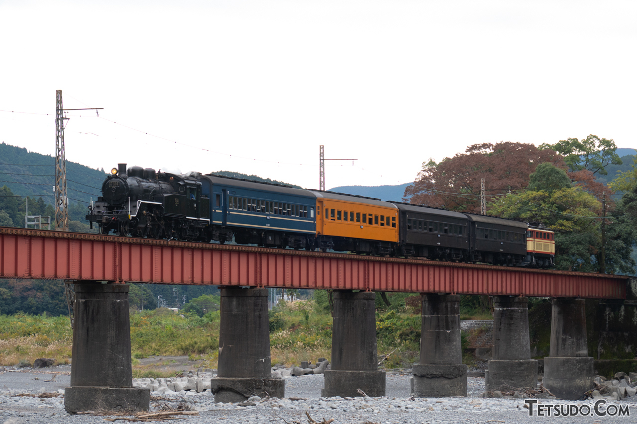 SL列車の運転で知られる大井川鐵道