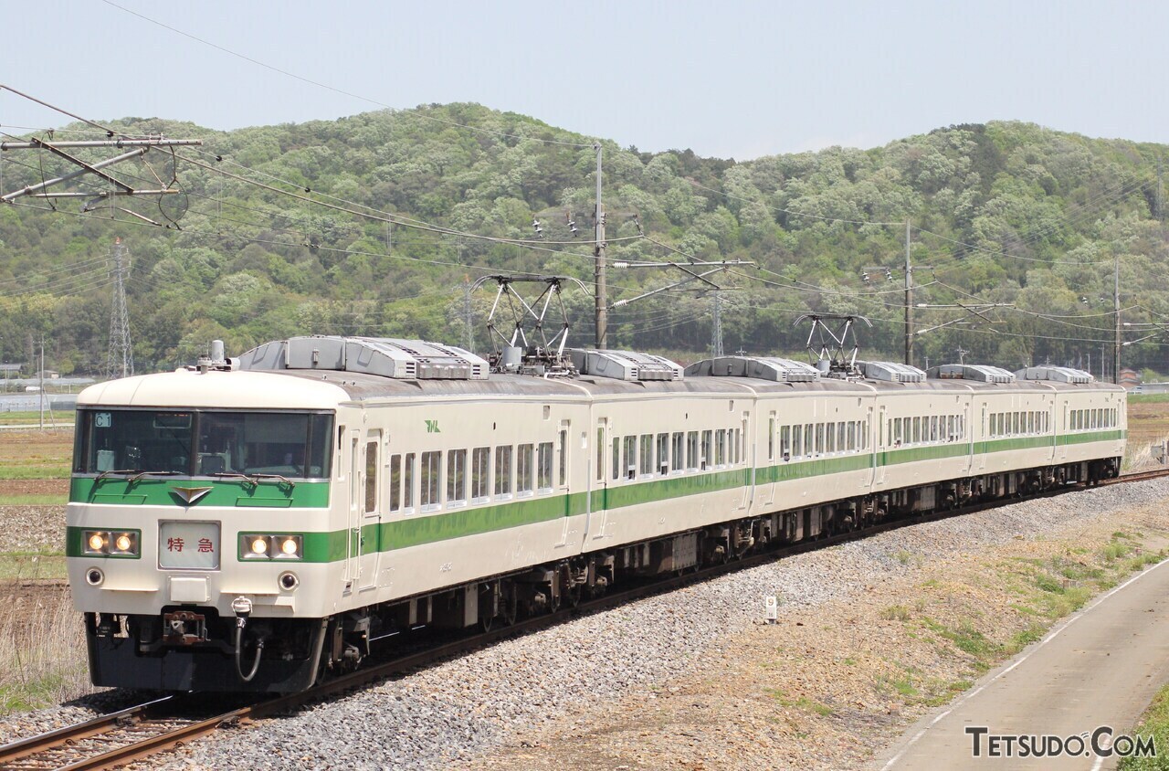 10～11月の臨時列車（団体列車除く）での運用がないことが判明した185系