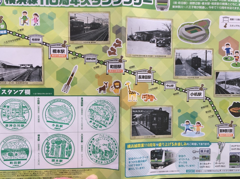 横浜線 110周年記念スタンプラリー の投稿写真 4枚目 鉄道コム