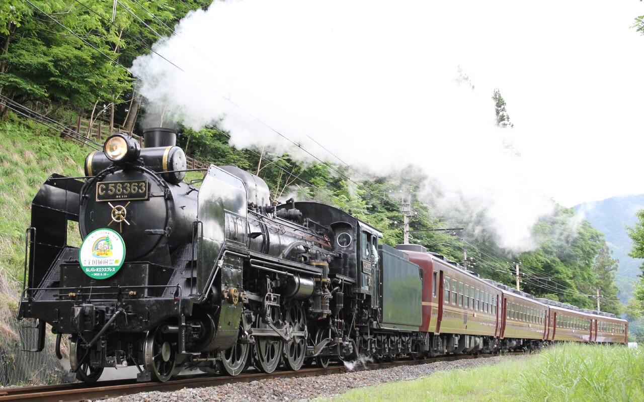 秩父鉄道 SL全国植樹祭記念号 運転」の投稿写真（3枚目） - 鉄道コム