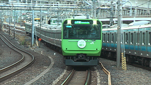 山手線 103系・205系モチーフ 環状運転100周年記念ラッピング車両 運転