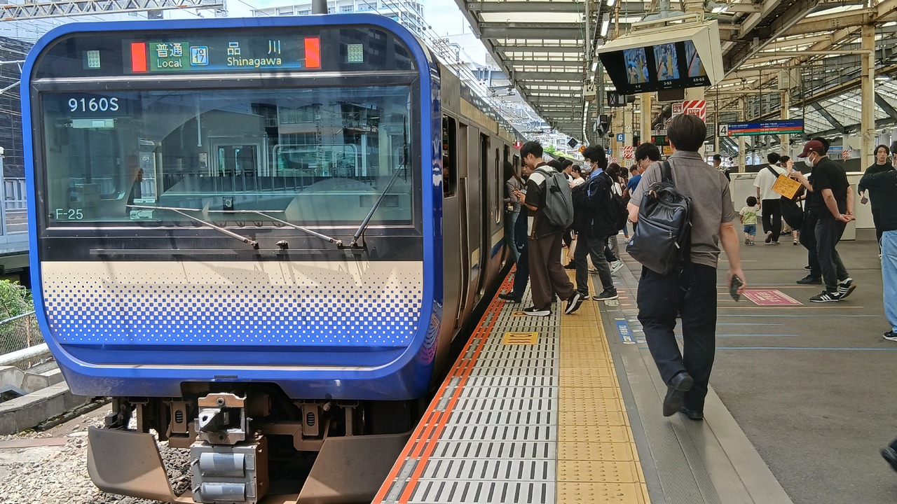 横須賀線 東京～品川間 昼夜連続工事・一部運休」の投稿写真（3枚目