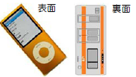 iPod nano＋中央線オリジナル ケース