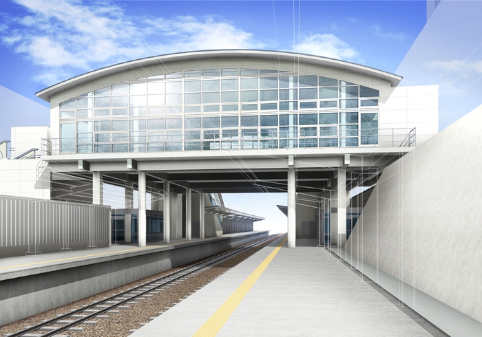 新駅「（仮称）和歌山大学新駅」（イメージ）