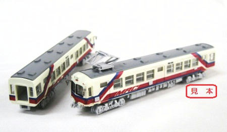 松本電鉄5000形電車 鉄道模型（見本）