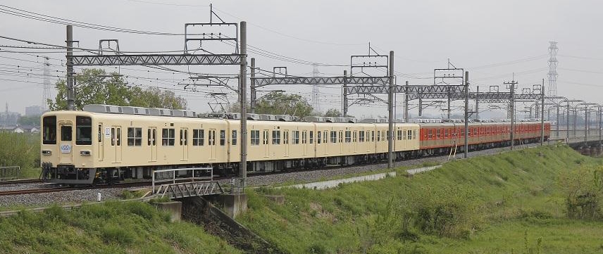 特別編成列車（2014年5月1日運転の様子）