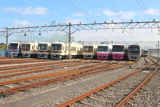 くぬぎ山車両基地（イメージ）