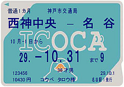 神戸市地下鉄ICOCA