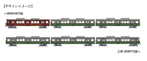 市電デザイン列車（イメージ）