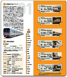 記念乗車券(台紙イメージ)
