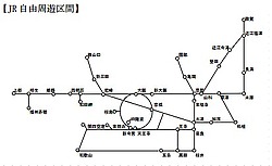 JR自由周遊区間