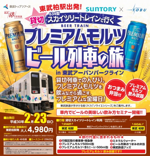 634型ビール列車の旅