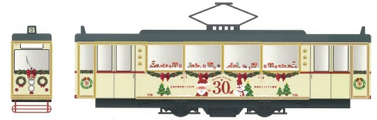 クリスマス電車（イメージ）