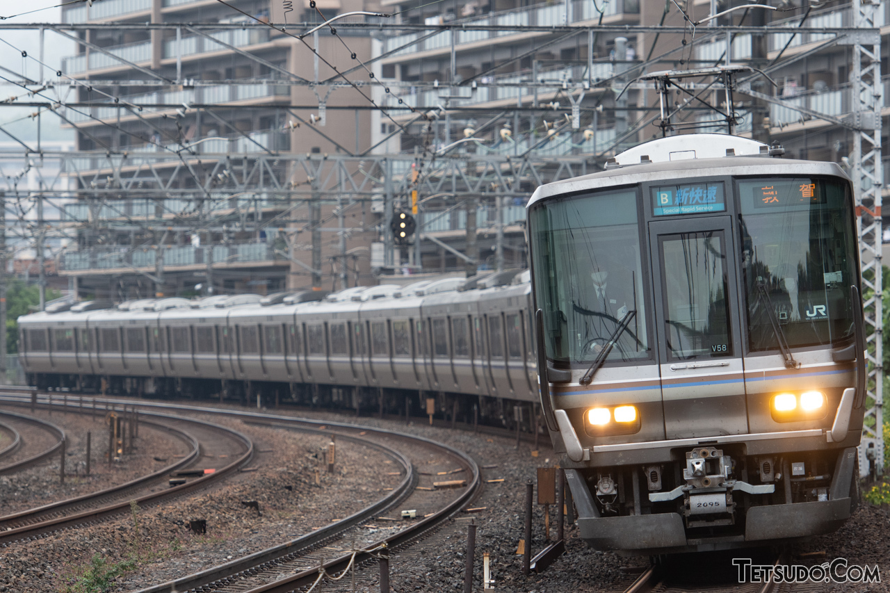 JR京都線の電車