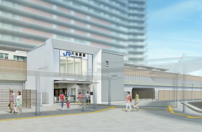 改良後の新駅舎イメージ
