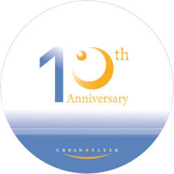 千葉都市モノレール 0形 10周年記念ヘッドマーク 掲出
