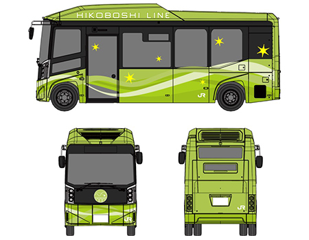 小型電気バス「J6」（イメージ）