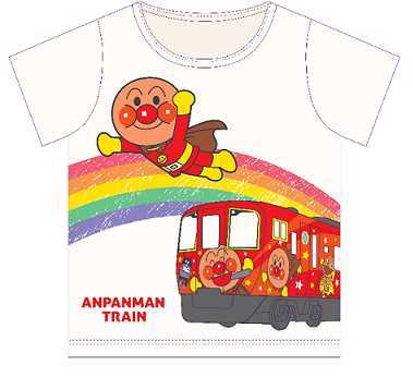 アンパンマン列車Tシャツ（イメージ）