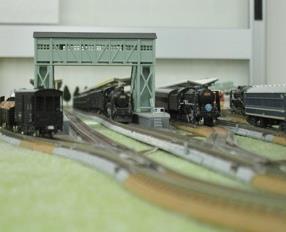 鉄道模型展示（イメージ）