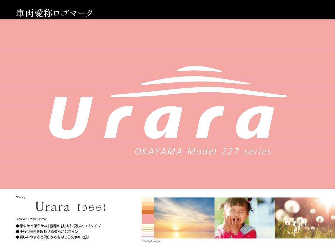 「Urara（うらら）」の愛称ロゴ