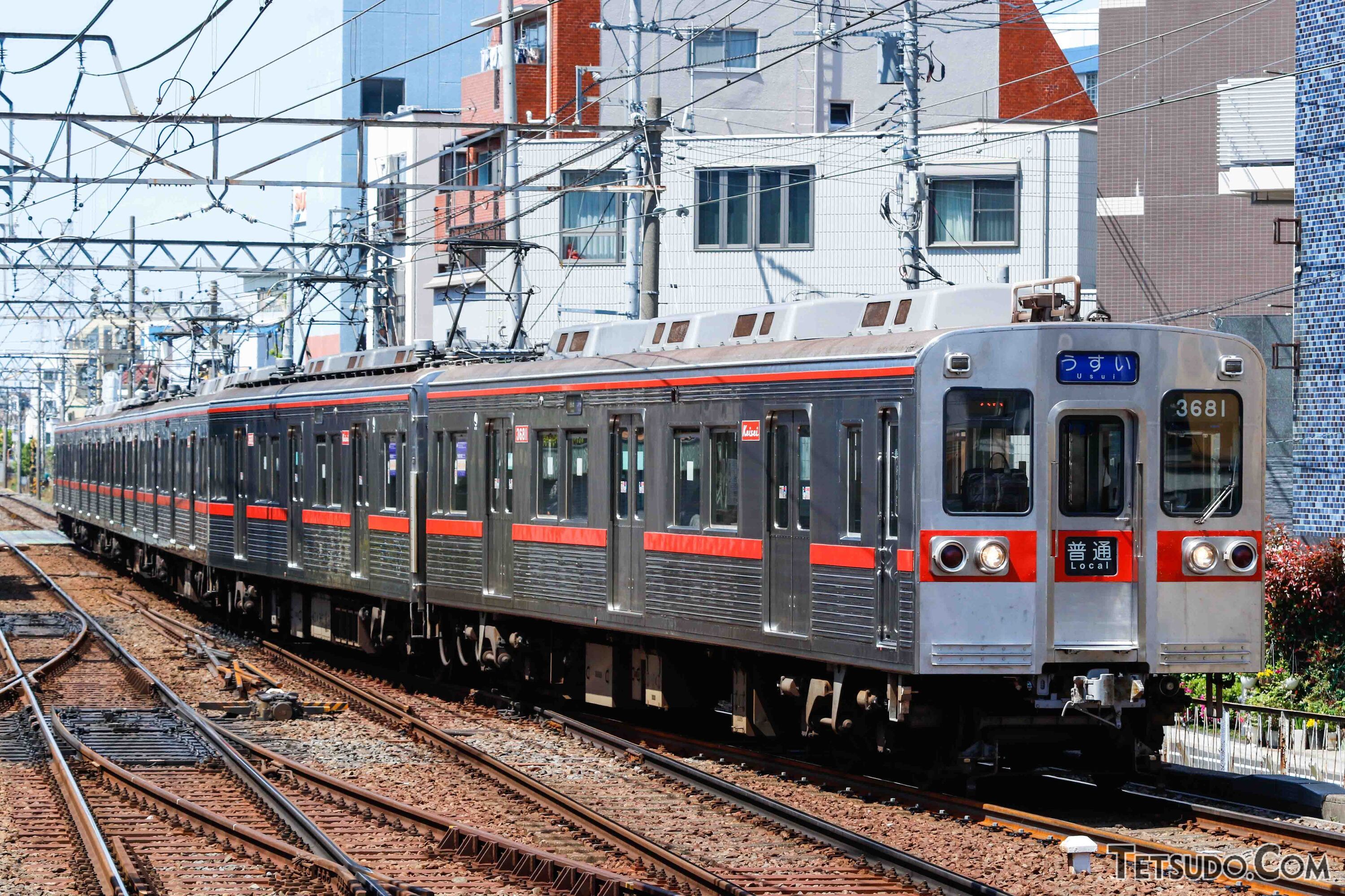 京成線の電車