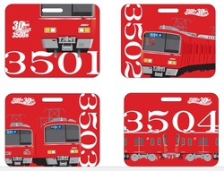 名鉄 3500系 30周年記念系統板 掲出