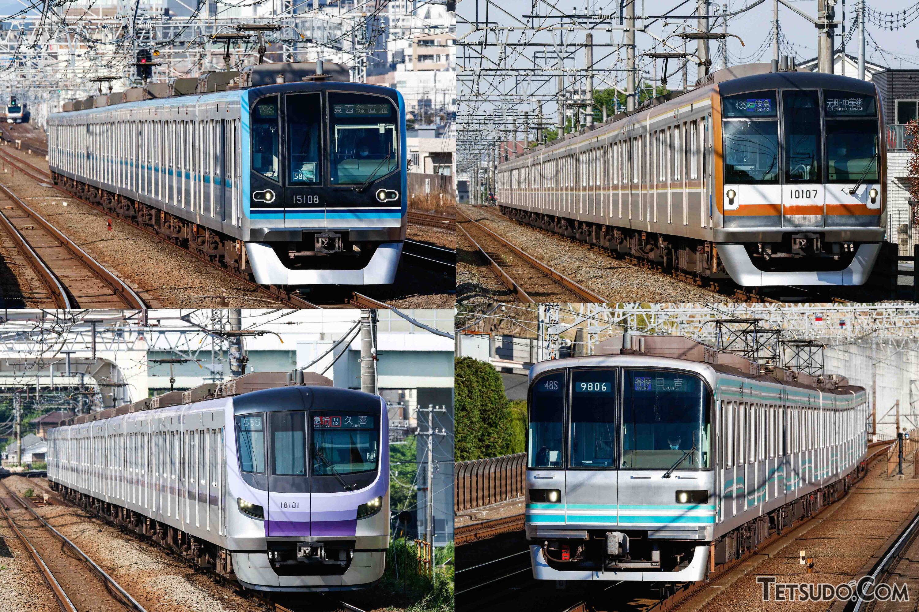 東京メトロの電車たち