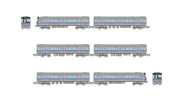 鉄道コレクション 名古屋市2000形 後期型6両セット 販売（2024年4月 