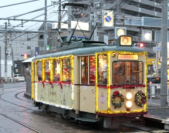 クリスマス電車（2022年運転時）