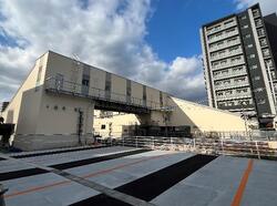 下祇園駅 新駅舎・自由通路 供用