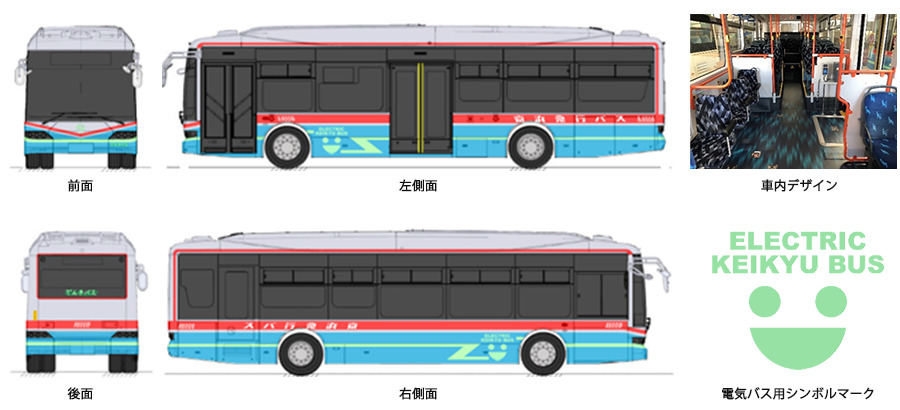 大型電気バス「K8」（イメージ）