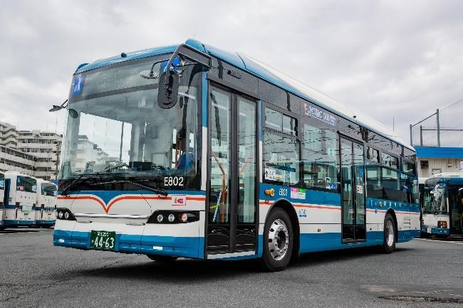 大型電気バス「K8」